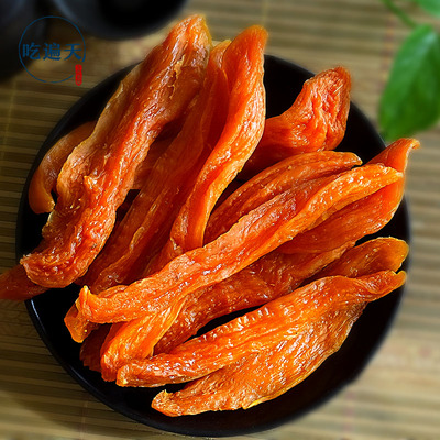 倒蒸红薯干500g 农家自制番薯干天然无糖倒蒸软糯连城地瓜干零食