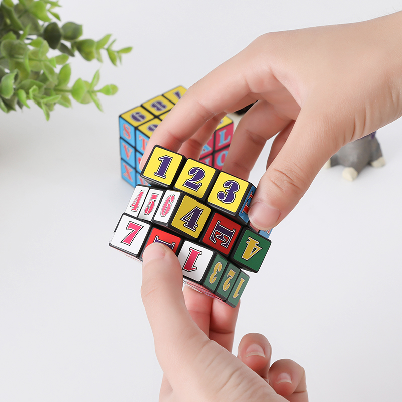 5.5CM Third-order Rubik's Cube Alphanumeric Rubik's Cube children Puzzle Toys student prize Stall giftin the Toy/Childs/Puzzle/Building block/Model , Unlock/Maze/Cube/Intelligence toys , Cube category - from Buy2taobao.com to provide professional Taobao agent buy service