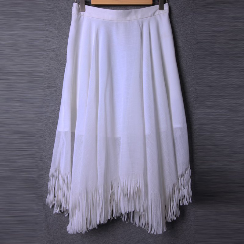 毛边流苏时尚A字半身裙女2019夏装新款 K65K186|msdalam kategori Butik wanita / wanita, skirt - dari Buy2taobao.com untuk memberikan perkhidmatan ejen Taobao profesional membeli