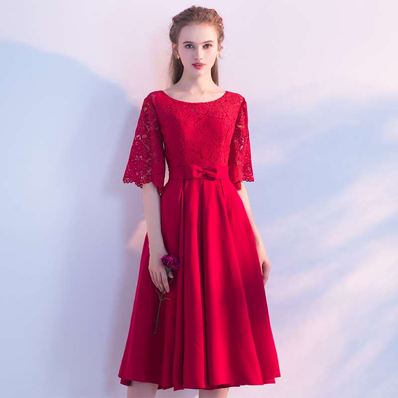 新娘敬酒服2019春夏款回門修身結婚訂婚衣服女小個子禮服平時可穿在類目 女裝/女士精品, 婚紗/旗袍/禮服, 禮服/晚裝中 - 來自Buy2taobao.com提供專業的淘寶代購服務
