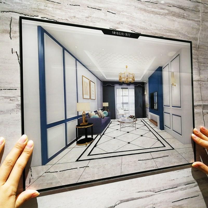 瓷砖效果图展厅卖砖展示模板透明卡开单3D选色卡地砖铺砖卡|ruв категории основы строительных материалов, оборудование зоны, облицовка аксессуары, крест, карты - от Buy2taobao.com для оказания профессиональной услуги покупки агента Taobao