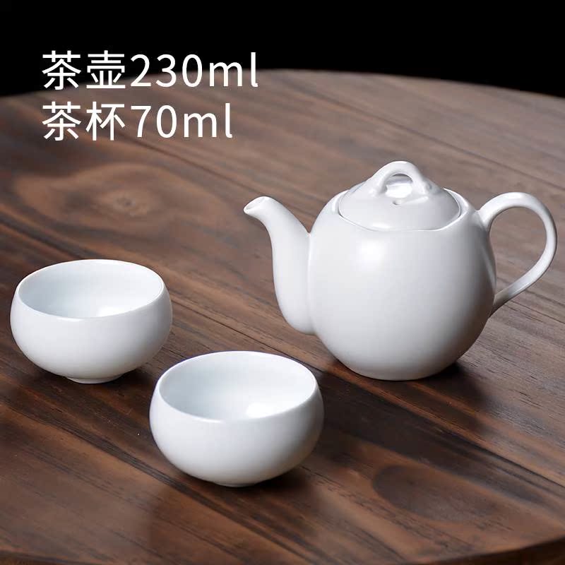 Dehua Porcelain tea set suit glass teapot Jade porcelain gift Simplicity household Kungfu Online tea set a complete set 6 installedin the Tableware , Tea set , Kung Fu Tea category - from Buy2taobao.com to provide professional Taobao agent buy service