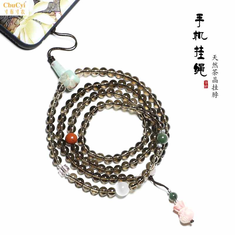 原创茶水晶手机挂链 挂脖挂绳 复古文艺高档男女创意可拆卸防丢|msdalam kategori Aksesori Digital 3C, Aksesori telefon bimbit, Aksesori telefon, loket telefon/tali telefon - dari Buy2taobao.com untuk memberikan perkhidmatan ejen Taobao profesional membeli