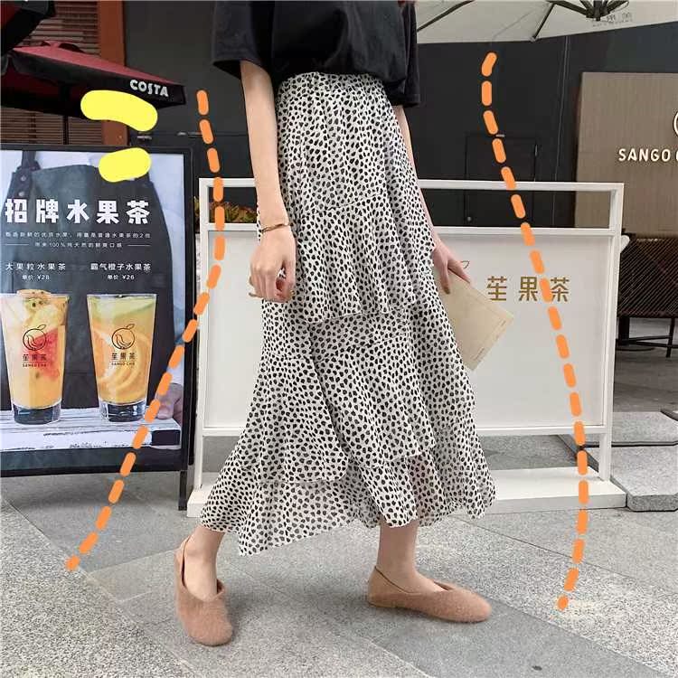 Japan Imported Spring and summer new pattern Korean Edition Easy Irregular Chiffon skirt longuette Paige Wavein the Women's clothing/Boutique , Skirts category - from Buy2taobao.com to provide professional Taobao agent buy service