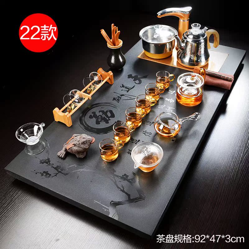 整塊烏金石茶盤茶具套裝家用全自動四合壹功夫茶具整套石茶台茶。在類目 餐飲具, 茶具, 整套茶具中 - 來自Buy2taobao.com提供專業的淘寶代購服務