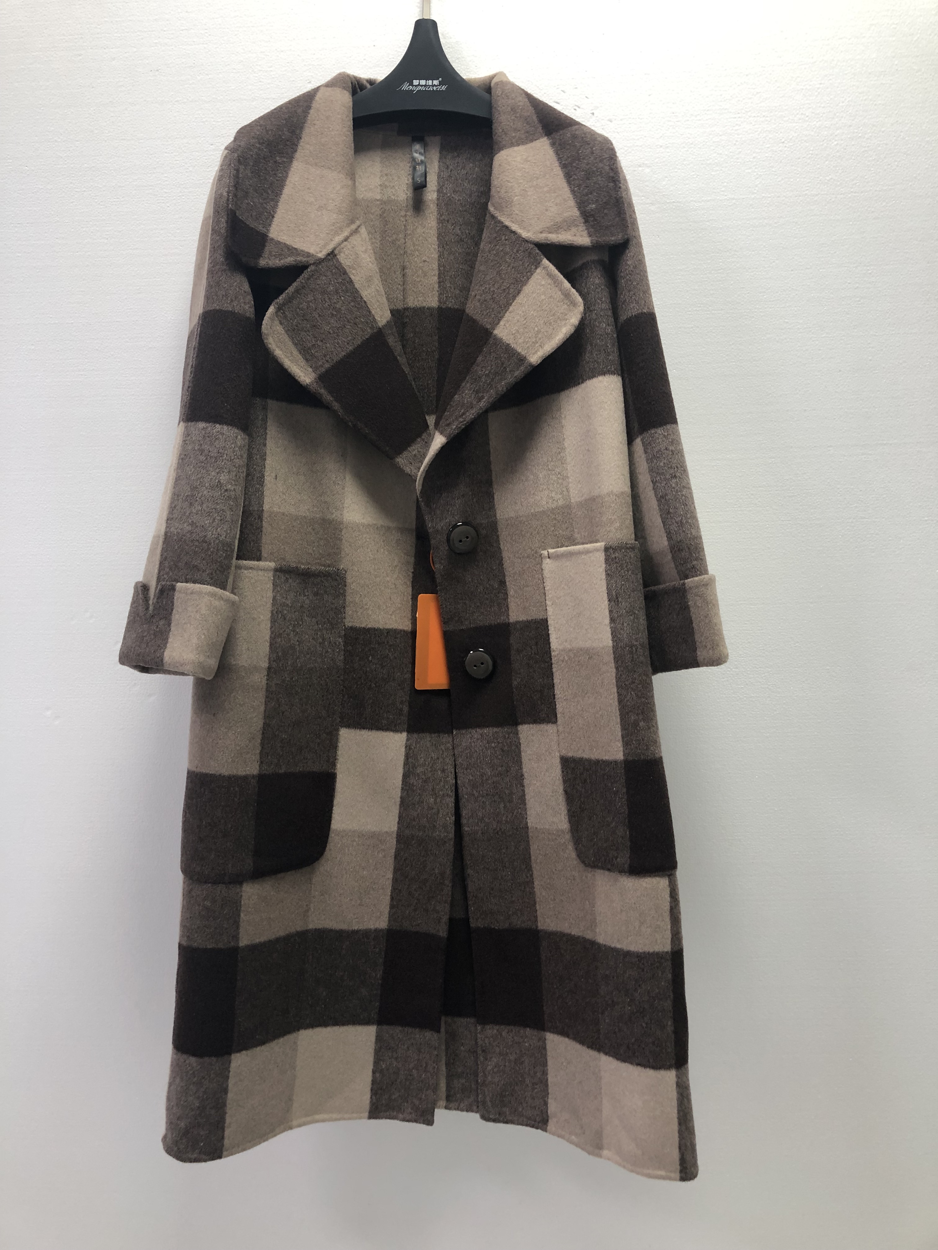 品牌羊毛雙面呢大衣 833W在類目 女裝/女士精品, 毛呢外套中 - 來自Buy2taobao.com提供專業的淘寶代購服務