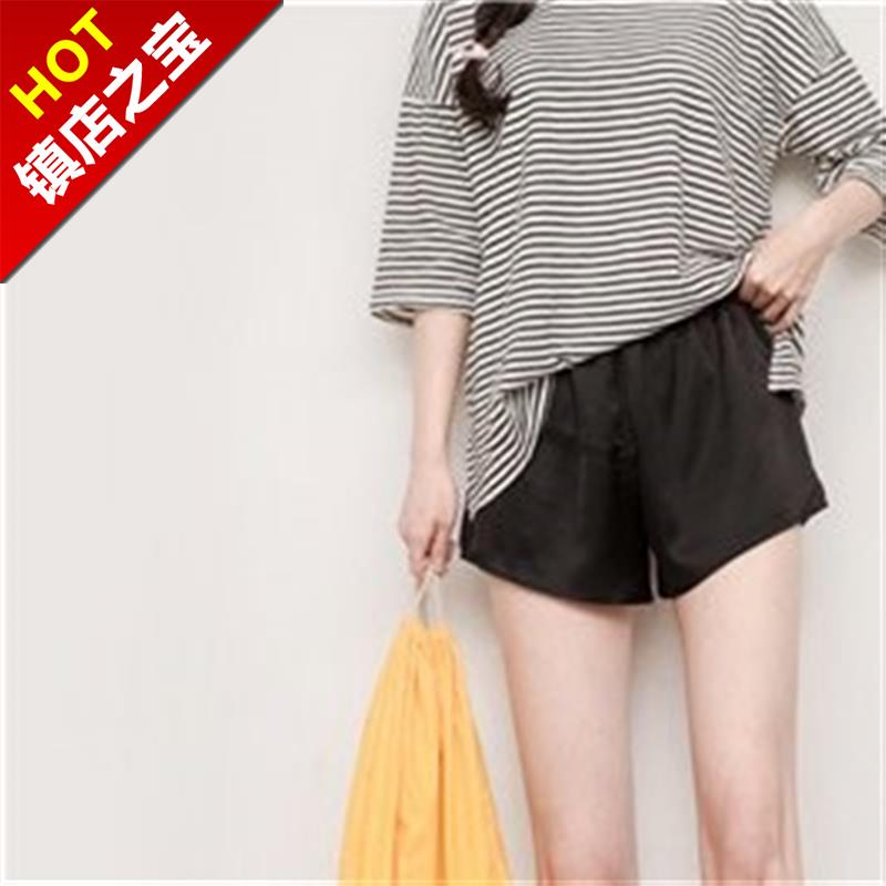 安全裤超薄平角防宽G松女夏内裤打底丝薄走光仿丝绸缎光板纯色短在类目 女装/女士精品, 裤子, 打底裤中 - 来自Buy2taobao.com提供专业的淘宝代购服务