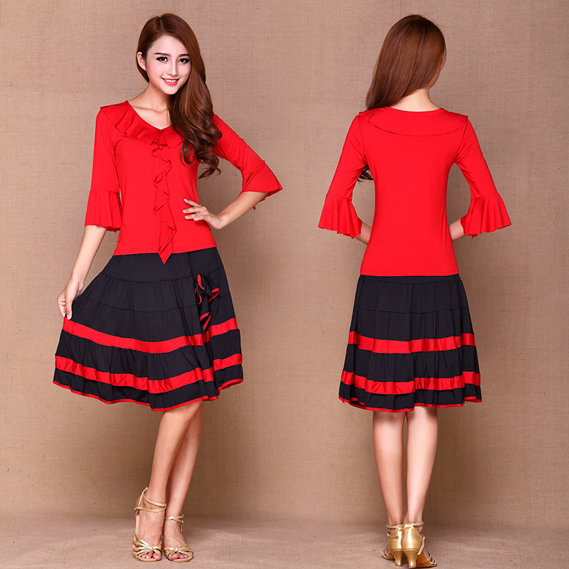 square dance clothing new pattern summer Middle and old age dance clothes Uniforms adult costume skirt suitin the Sports/Yoga/Fitness/Fans supplies , Dance/Aerobics/Gymnastics , Square Dance , Square Dance Set category - from Buy2taobao.com to provide professional Taobao agent buy service