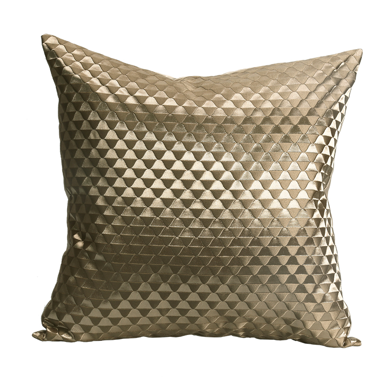 Champagne Reflective Jacquard weave Pillows Open Houses Furniture Showroom Marketplace Home Furnishing hotel villa sofa Square pillowin the Home Fabric , Pillow/Pillow category - from Buy2taobao.com to provide professional Taobao agent buy service