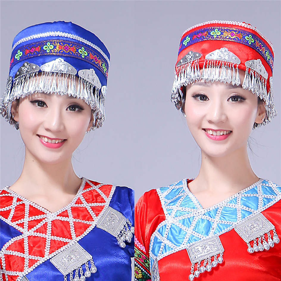 苗族舞蹈头饰彝族瑶族土家族壮族少数民族舞蹈演出服头饰苗银帽子在类目 特色手工艺, 少数民族特色工艺品, 苗族特色, 苗族银饰中 - 来自Buy2taobao.com提供专业的淘宝代购服务