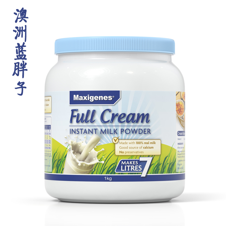Maxigenes 美可卓 全脂高钙奶粉 1kg 1箱起订 6桶1箱在类目 咖啡/麦片/冲饮, 成人奶粉中 - 来自Buy2taobao.com提供专业的淘宝代购服务