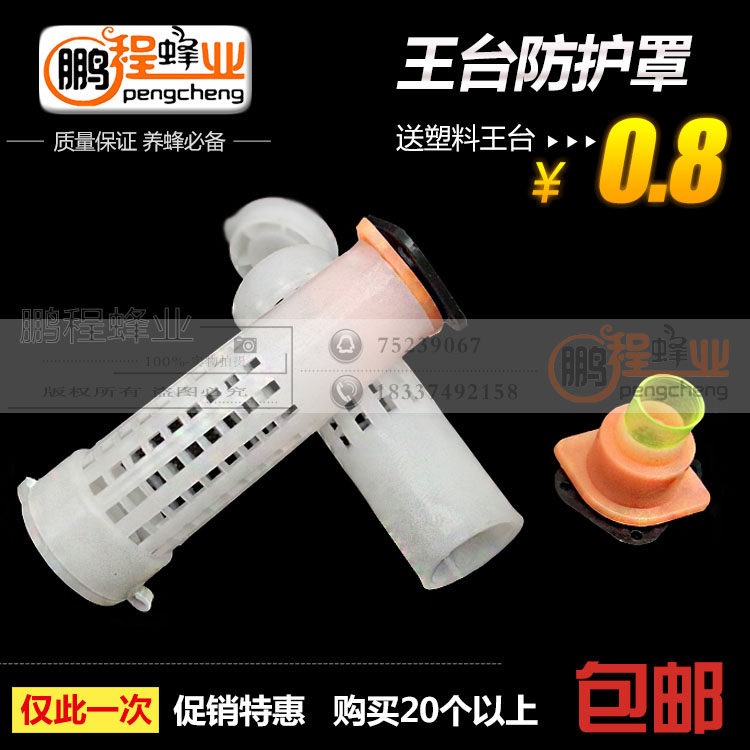 育王台基 王台防护罩 王台防咬保护罩 蜂王保护罩 王笼 王台罩