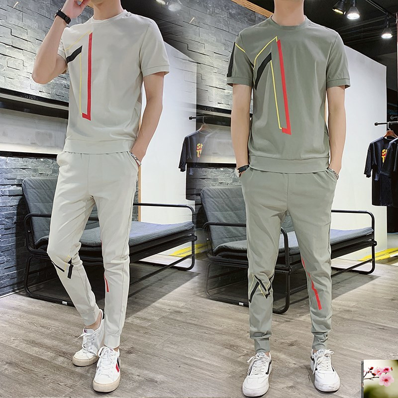 Difanchi Costume summer spirit Guy Trend T-shirt suit Self cultivation Thin section Still excellent Hui Diin the Men's clothing, T-shirt category - from Buy2taobao.com to provide professional Taobao agent buy service
