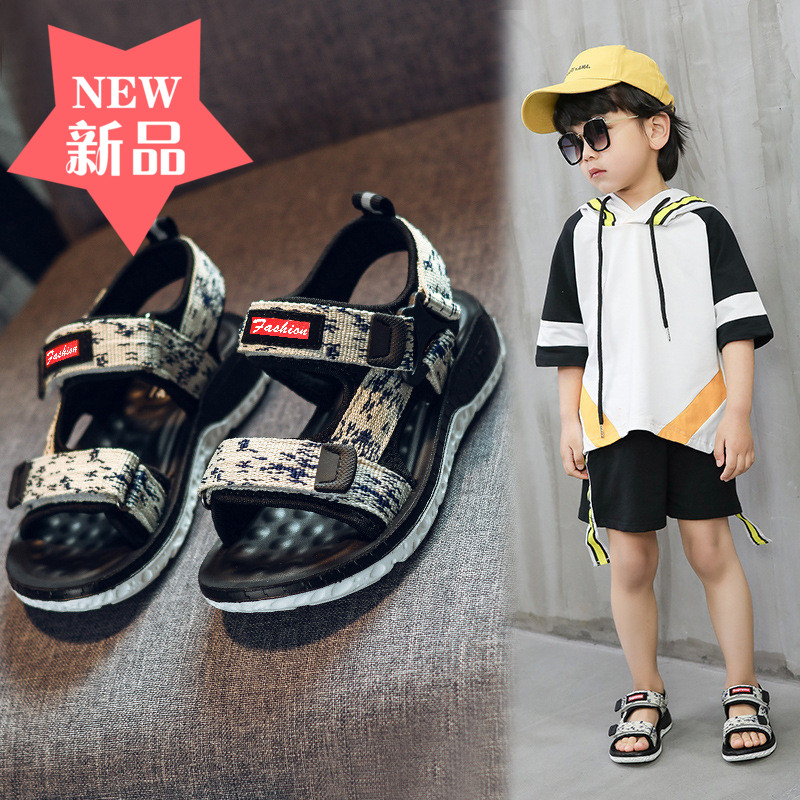 summer new pattern 4 years children Sandals 56 Beach Shoes 7 leisure time Soft bottom 8 Velcro 9 Boy 11 Sandals 13in the Men's Shoes, Sandals category - from Buy2taobao.com to provide professional Taobao agent buy service