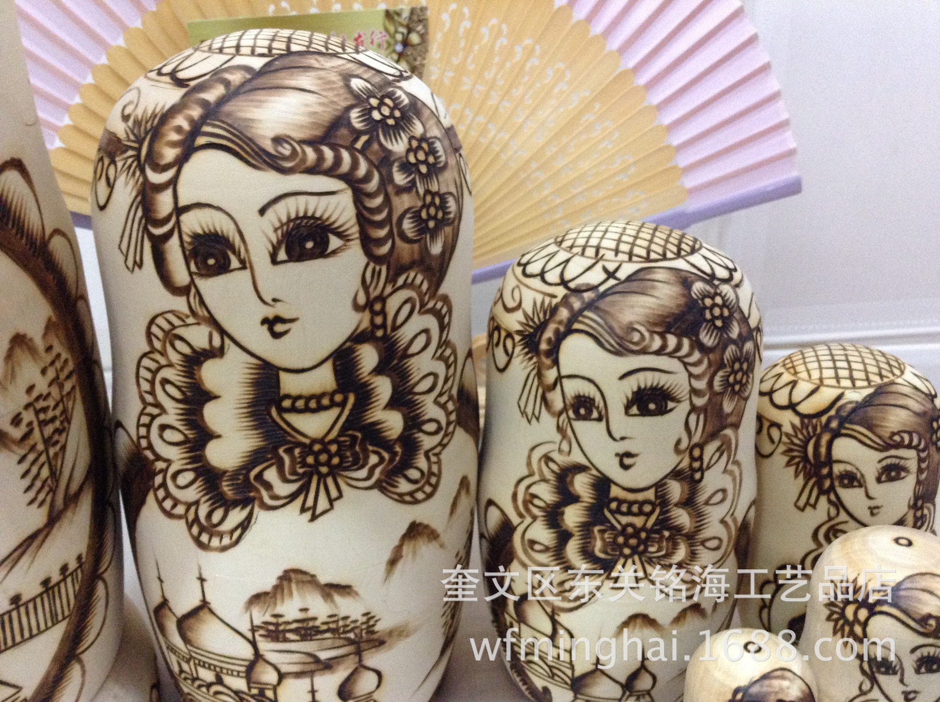 供应 大型精品七层十层套娃精美俄罗斯套娃工艺品家居摆饰品|ruв категории Ручная работа, зарубежных ремесла, Nordic спецификой - от Buy2taobao.com для оказания профессиональной услуги покупки агента Taobao