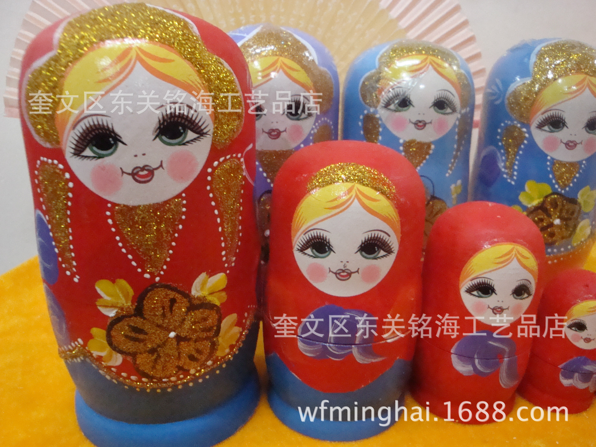 旅游工艺品】木质俄罗斯套娃六层,彩色俄罗斯套娃 厂家套娃|ruв категории Ручная работа, зарубежных ремесла, Nordic спецификой - от Buy2taobao.com для оказания профессиональной услуги покупки агента Taobao