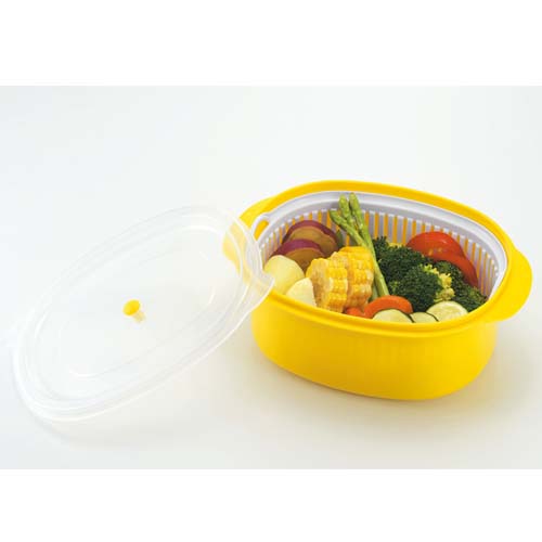 日本进口微波炉蒸笼带盖蒸盒蔬菜水果食物多功能保鲜盒蒸菜容器盒|ruв категории кухня/посуда, кухонный Гаджет/кухня хранения, вспомогательные принадлежности кухонные приборы, специальный ящик для микроволновой печи - от Buy2taobao.com для оказания профессиональной услуги покупки агента Taobao
