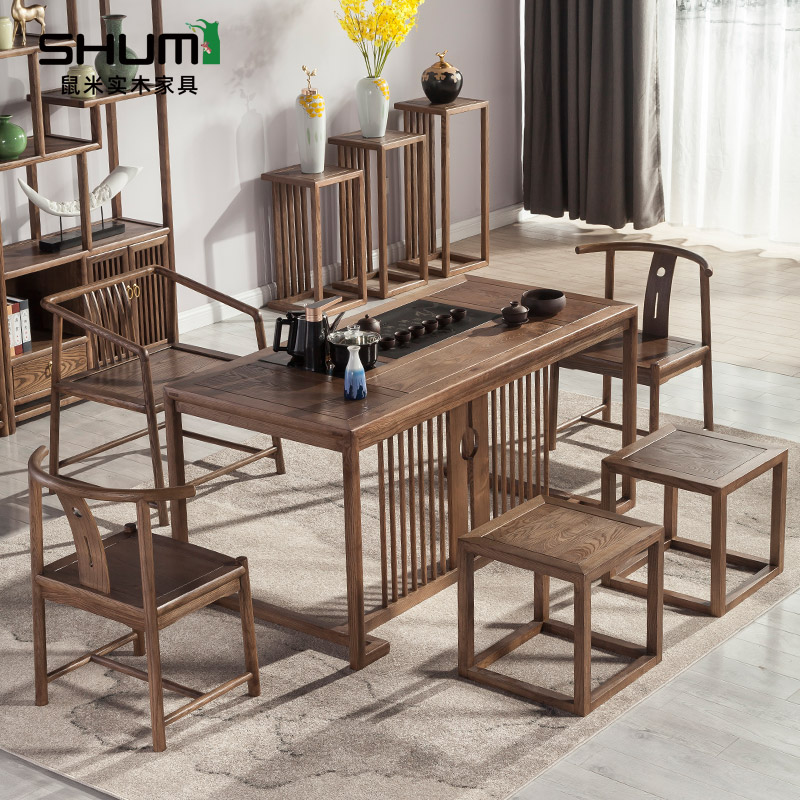 New Chinese style Tea tables and chairs combination Kung Fu tea table tea table solid wood Log Buddhist mood Tea table Shanghai Tea tablein the Residential furniture , Tables , Other Tables category - from Buy2taobao.com to provide professional Taobao agent buy service