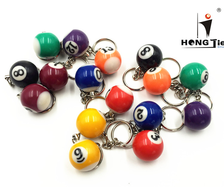 25mm 8 single Mini Billiards Key buckle 16 Billiards child Pendant Key chain crystal ballin the Sports/Yoga/Fitness/Fans supplies , Billiards , Billiards category - from Buy2taobao.com to provide professional Taobao agent buy service