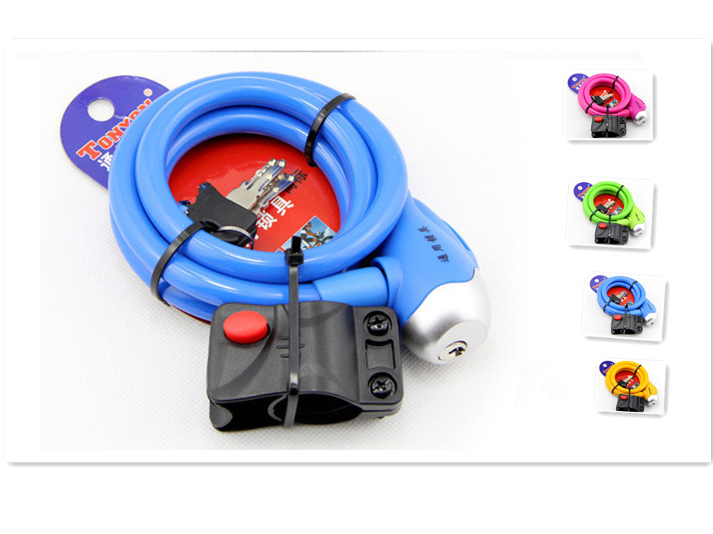 currency TY561 Bicycle locks Mountain bike locks Electric locks Strip Lock ring steel wire Chainin the Bike/Riding equipment/Parts and Accessories , Bike/Bicycle equipment , Bicycle locks category - from Buy2taobao.com to provide professional Taobao agent buy service