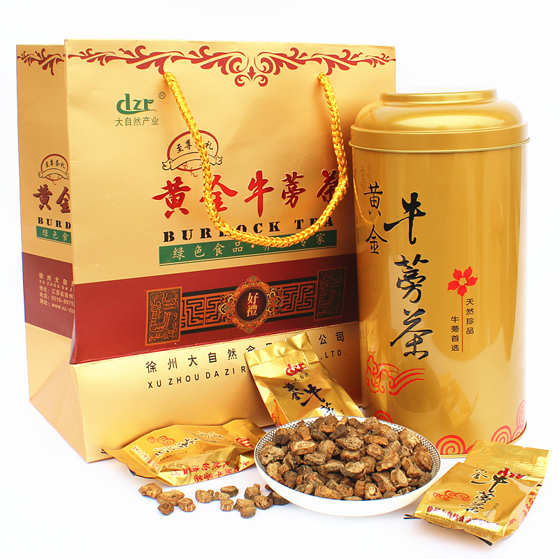 徐州大自然牛蒡茶黃金牛蒡茶鐵盒裝可以開發票在類目 傳統滋補營養品, 養生茶中 - 來自Buy2taobao.com提供專業的淘寶代購服務