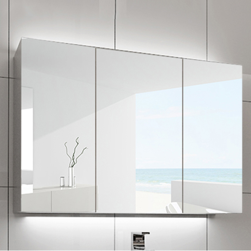 Northern Europe Bathroom mirror cabinet Wall Mount TOILET waterproof solid wood Wall hanging Mirror box modern Shelf Storage Customizedin the Decoration main material , Toiletries , Bathroom Furniture , Bathroom mirror cabinet category - from Buy2taobao.com to provide professional Taobao agent buy service