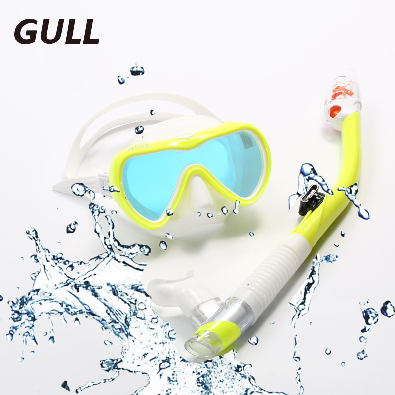 GULL 防紫外线时尚浮潜三宝儿童成人潜水装备全干式呼吸管器套装|msdalam kategori luar/Mountaineer/Camping/Aksesori perjalanan, peralatan sukan luar khas, peralatan menyelam, Mirror - dari Buy2taobao.com untuk memberikan perkhidmatan ejen Taobao profesional membeli