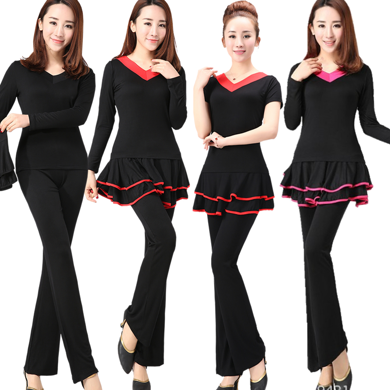 广场舞服装新款套装莫代尔夏天女中老年演出服长短袖裙裤子舞蹈服在类目 运动/瑜伽/健身/球迷用品, 舞蹈/健美操/体操, 广场舞, 广场舞套装中 - 来自Buy2taobao.com提供专业的淘宝代购服务