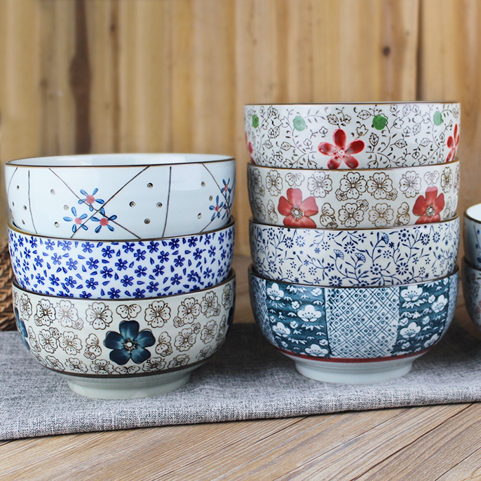 Japanese 7 inch Noodle bowl household Large Ceramic bowl Soup bowl Eat noodles bowl Jingdezhen Ceramic tablewarein the Tableware , Tableware , Bowl category - from Buy2taobao.com to provide professional Taobao agent buy service