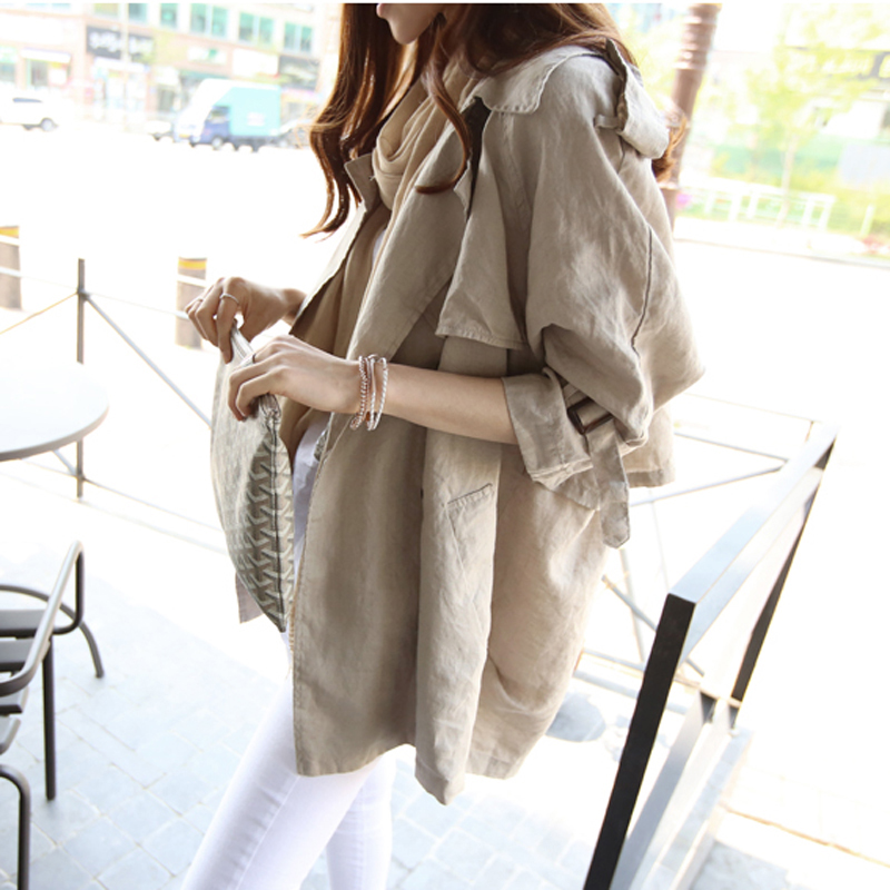pregnant woman spring clothes Windbreaker coat 2019 new pattern All-match fashion Easy maternity dress Spring jacket Mid length version coatin the Maternity/Maternal supplies/Nutrition , Maternity , Coat/Windbreaker category - from Buy2taobao.com to provide professional Taobao agent buy service
