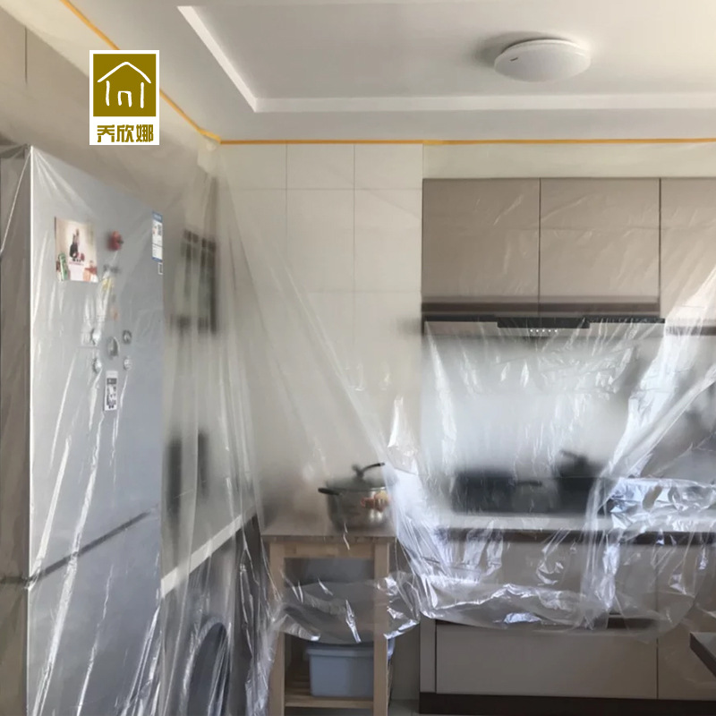 防尘布装修家具保护膜防尘膜塑料家用床盖布沙发遮盖一次性防尘罩在类目 居家布艺, 防尘保护罩, 万能盖巾中 - 来自Buy2taobao.com提供专业的淘宝代购服务