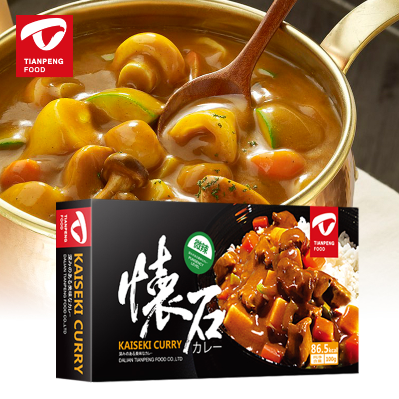 天鹏怀石咖喱块 咖喱饭原料 日式速食咖喱砖寿司料理 微辣100g|ruв категории зерно риса/север и Юг сухих грузов/приправы, приправы/джем/салат, приправы, карри - от Buy2taobao.com для оказания профессиональной услуги покупки агента Taobao