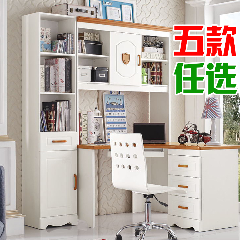 Mediterranean Sea desk bookshelf Bookcase combination Home computer desk Learning table Desk right angle Corner Children's deskin the Residential furniture , Tables , Computer Desk category - from Buy2taobao.com to provide professional Taobao agent buy service