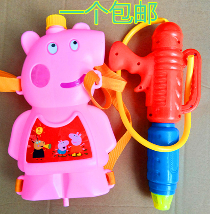 儿童背包水枪夏季抽水式小孩呲水枪男女孩喷水枪|ruв категории игрушка/коляска/головоломка/блоки/модель, игрушечный пистолет для детей, пистолет - от Buy2taobao.com для оказания профессиональной услуги покупки агента Taobao