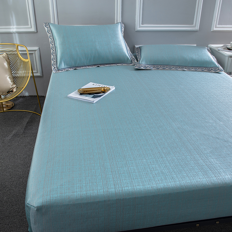 2019 Solid Chuangbao Bed cover Borneol 200*220 summer Simplicity European style summer sleeping mat Three enlarge 2m Bedin the Bedclothes , Mat/Mats/Rattan seats/Straw mat/Leather seats category - from Buy2taobao.com to provide professional Taobao agent buy service
