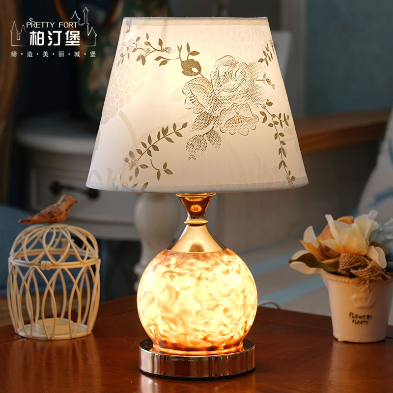 Simplicity modern Northern Europe American style European style style a living room bedroom Bedside Glass Table lamp USB Interface Up and downin the Decoration main material , Lamps , Table lamp , Decorative table lamp category - from Buy2taobao.com to provide professional Taobao agent buy service