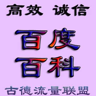 百度百科 访问推广 百科帮助推广 网络服务