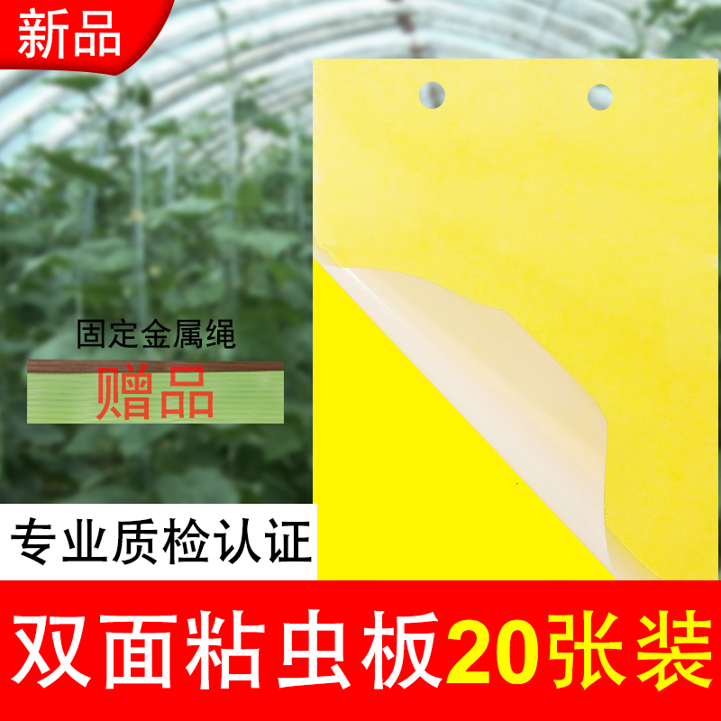 黄板双面粘虫板诱虫蓝板纸贴黄色灭小飞虫沾果蝇粘板果园蓟马大棚|ruв категории доставка цветов/цветок моделирования/растения садоводства, садовых принадлежностей, других садовых принадлежностей - от Buy2taobao.com для оказания профессиональной услуги покупки агента Taobao