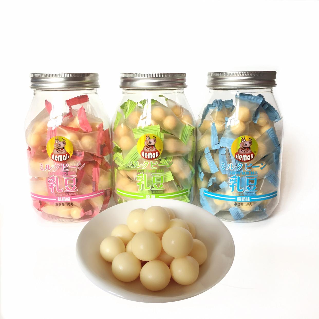 河马莉乳豆巧克力豆豆宝宝儿童零食麦丽素奶豆3罐包邮|ruв категории закуски/орехи/специальность, сыр/молочные продукты/, молоко - от Buy2taobao.com для оказания профессиональной услуги покупки агента Taobao