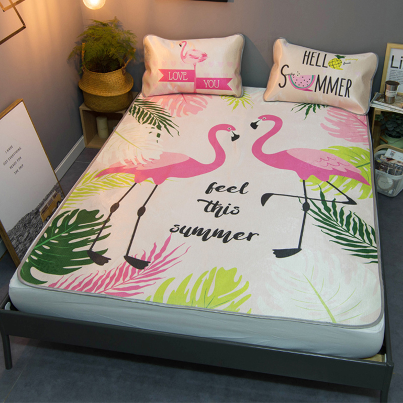 INS summer fold summer sleeping mat 1.8m summer Borneol Three 1.5 fold Soft seats or berths Singlein the Bedclothes , Mat/Mats/Rattan seats/Straw mat/Leather seats category - from Buy2taobao.com to provide professional Taobao agent buy service