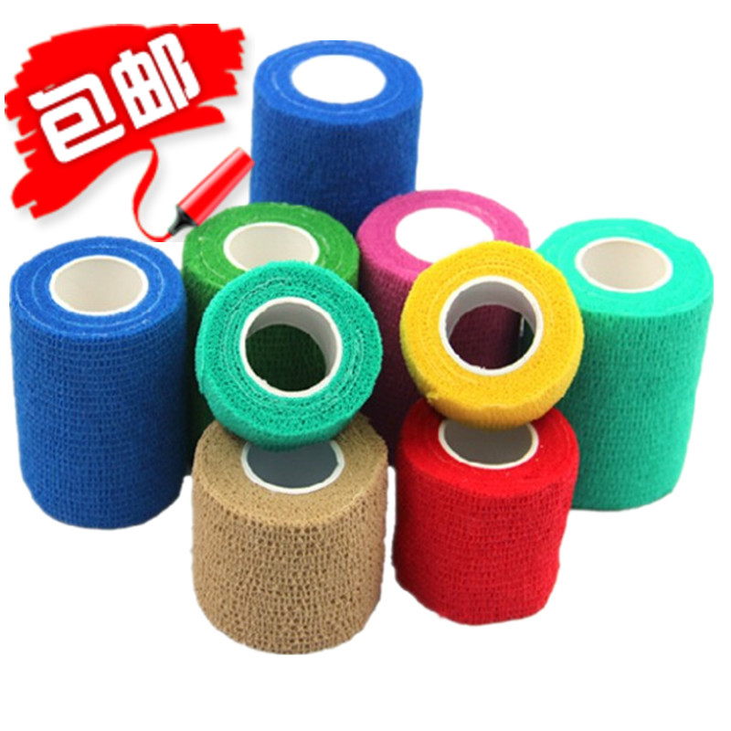 elastic autohesion Bandage motion Pressure adhesive tape Elastic force motion tape protective clothing Wristband Basketball Finger protectionin the Sports/Yoga/Fitness/Fans supplies , Sports Safety category - from Buy2taobao.com to provide professional Taobao agent buy service