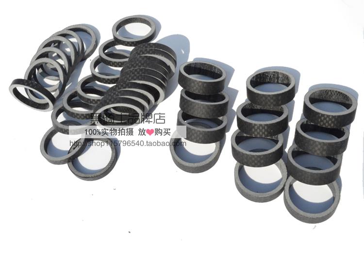 全碳纤维前叉垫圈 山地自行车车头腕组垫环28.60mm*5-30mm亚光|ruв категории велосипед/езда оборудования/запасных частей, велосипед нулевой/аксессуары, велосипед голову чашку - от Buy2taobao.com для оказания профессиональной услуги покупки агента Taobao