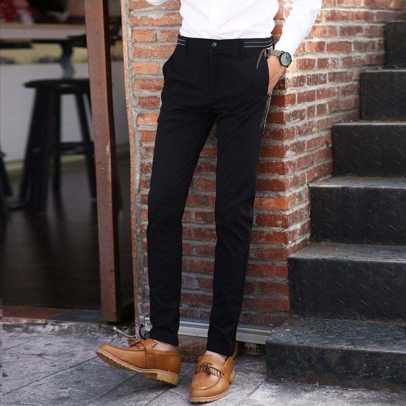 Autumn Linen leisure time Flax trousers Self cultivation Straight Haren pants Trend Versatile Long johnsin the Men's clothing, Casual pants category - from Buy2taobao.com to provide professional Taobao agent buy service