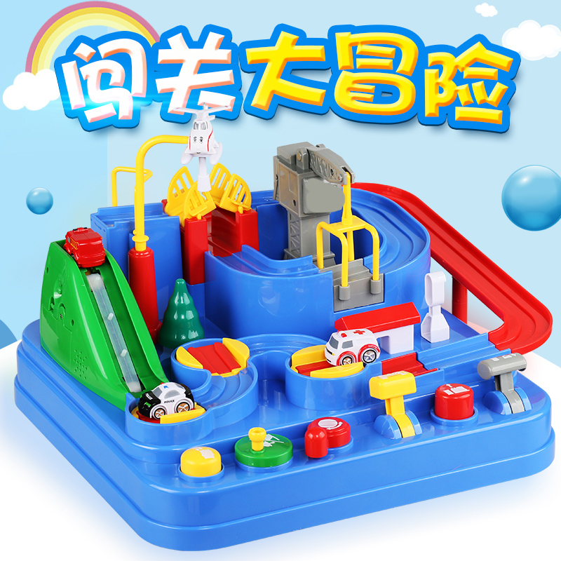 first aid automobile Break through Great adventure Pass through desktop Toys children Start work Brainpower Toy cars Toysin the Toy/Childs/Puzzle/Building block/Model , Other Toys category - from Buy2taobao.com to provide professional Taobao agent buy service