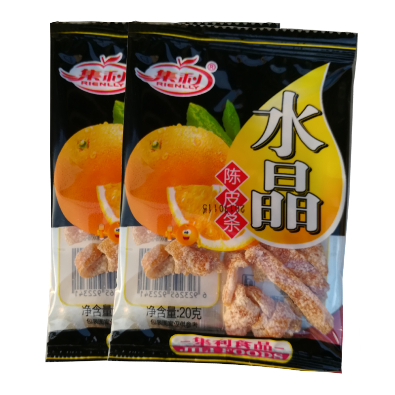 水晶陈皮条20g 美味凉果 自然好味道|ruв категории закуски/орехи/специальность, кандирование/унаби/Мэй/сухофрукты, мандарин - от Buy2taobao.com для оказания профессиональной услуги покупки агента Taobao