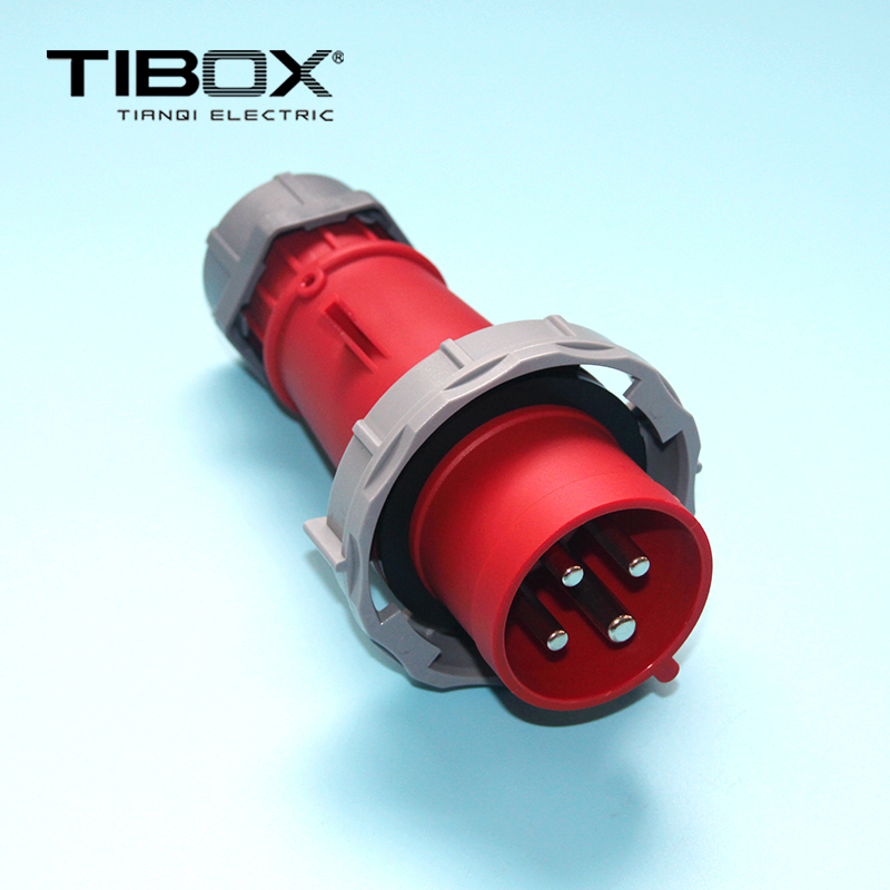 TIBOX厂家直销工业插头插座连接器IP67 32A 4芯 防水防爆航空插头|ruв категории электронный/электрик, коммутационная панель/пробка, пробка - от Buy2taobao.com для оказания профессиональной услуги покупки агента Taobao