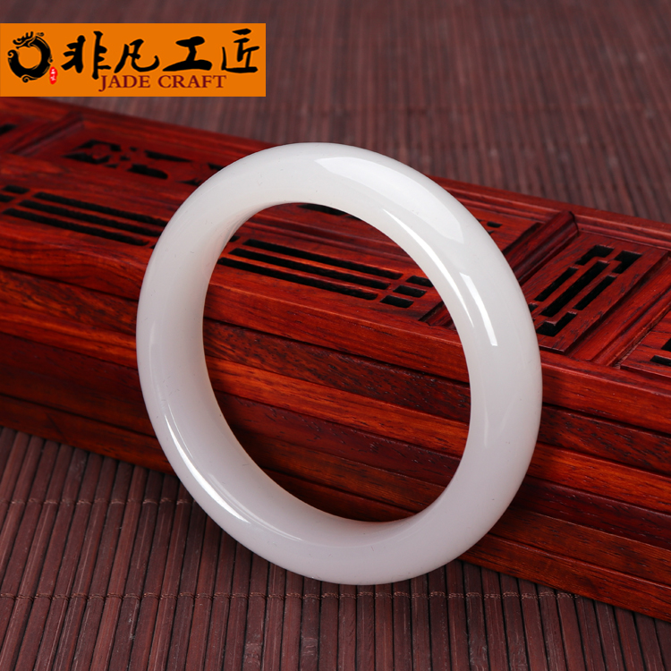 包邮圆条手镯天然阿富汗白玉镯子玉器特色手工艺品手镯女款礼物在类目 饰品/流行首饰/时尚饰品新, 摆件中 - 来自Buy2taobao.com提供专业的淘宝代购服务