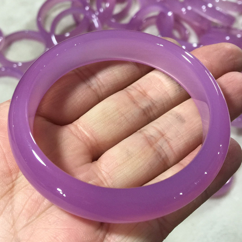 紫羅蘭玉石手镯冰種紫玉髓陝西西安冰花芙蓉玉镯子女款在類目 飾品/流行首飾/時尚飾品新, 手鐲中 - 來自Buy2taobao.com提供專業的淘寶代購服務