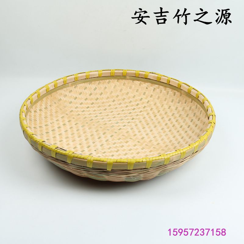 竹编竹篓竹簸箕竹匾竹筛子竹米筛竹筐无孔晾晒竹扁菜篮无孔竹茶盘在类目 特色手工艺, 地区民间特色手工艺, 竹编/竹雕中 - 来自Buy2taobao.com提供专业的淘宝代购服务