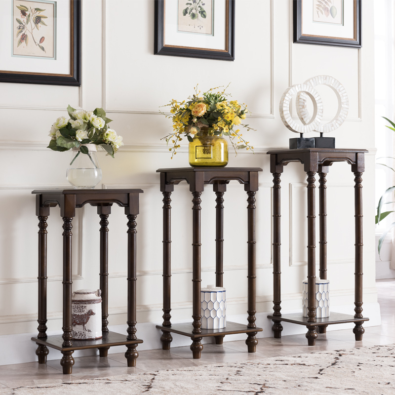 Hairen American style solid wood multi-storey Flower trellis square Shelf balcony Scindapsus Succulent Spend a few Combination flower tablein the Residential furniture , Shelf , Flower/Spend a few category - from Buy2taobao.com to provide professional Taobao agent buy service